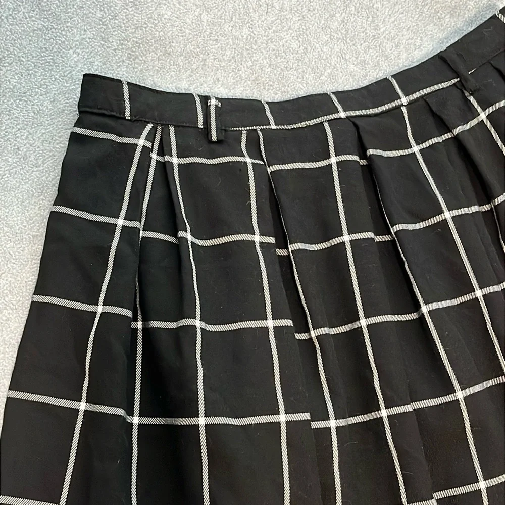 Hot Topic Pleated Mini Skirt Large Preppy Plaid Grunge Academia Bratz Punk